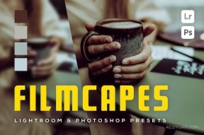 6种咖啡色调Lightroom预设 6 Filmcapes Lightroom and Photoshop Presets