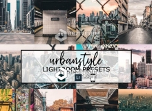 城市旅行街拍电影风格Lightroom预设+手机版lr预设 Urban style LR