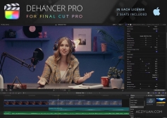 复古电影胶片灼烧光效噪点刮痕视觉特效FCPX插件 Dehancer Pro FCPX v2.0.1