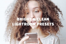 明亮通透人像lr预设 BRIGHT & CLEAN – Mobile & Desktop Lightroom Presets