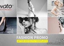 时尚模特宣传电视包装AE模板 Videohive Fashion Promo