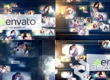 创意多照片标志显示LOGO演绎AE模板 Videohive Multi Photo Logo Reveal 3