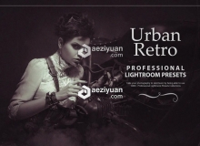 50组城市复古人像摄影调色LR预设 50 Urban Retro Lightroom Presets