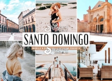 圣多明各旅拍明亮通透胶片LR预设 Santo Domingo Lightroom Presets