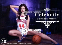 40组杂志人像摄影Lightroom预设 Celebrity Lightroom Presets