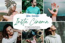 INS电影色调Lightroom预设/移动APP预设 Insta Cinema Lightroom Presets