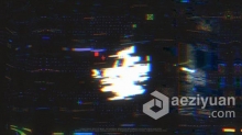 毛刺干扰波动故障变形效果标志logo片头动画 AE模板 AE工程文件 Wave of Glitches Logo