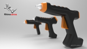 Rhino建模技术从入门到精通视频教程 Product Design in Rhino3D – Glue GUN