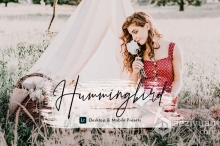 动感情绪童话色彩人像Lightroom预设/APP预设 HummingBird Lightroom Presets Pack