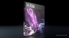 抽象梦幻混沌星云宇宙背景生成器AE/PR插件 Mettle Flux v1.16.2 Win版