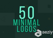 45组简洁实用Logo演绎动画AE模板合辑 Videohive Logos Reveal