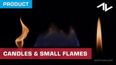 31个蜡烛火柴燃烧火焰烛光火苗动画4K视频素材(含透明通道) ActionVFX – Candles & Small Flames