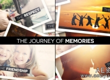 温馨的回忆之旅AE模板图集源文件 The Journey of Memories