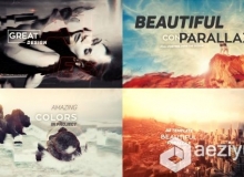 唯美视差混合展示动画AE模板 Videohive Beautiful Parallax