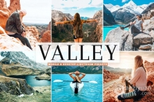 徒步旅行外拍人像Lightroom预设与移动LR预设 Valley Lightroom Presets