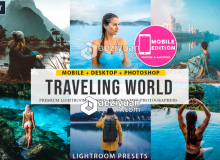 INS风网红旅行摄影人像风景Lightroom预设 Traveling lightroom presets