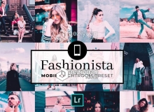 ins博客超级时尚迷人像手机版Mobile Lightroom预设Preset Fashionista