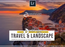 旅拍风景Lightroom预设30 Travel & Landscape Collection Lightroom