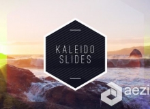 万花筒艺术特效展示动画AE模板 Videohive KaleidoSlides