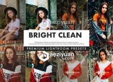 干净明亮旅拍人像Lightroom预设 Bright Clean Lightroom Presets