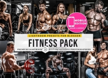 健身房肌肉展示人像HDR预设 Presetsh Fitness Lightroom Presets