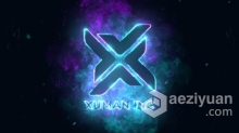 AE模板-4K分辨率能量电流特效LOGO动画视频片头 Explosion Logo Reveal