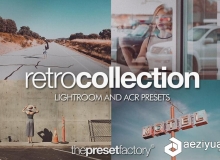 高端粉彩复古电影胶片LR预设合集-Preset Factory Retro Collection