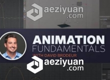 C4D运动图形MG动画基础入门视频教程 Animation Fundamentals Training