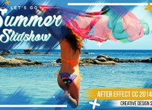 夏季清爽幻灯片展示效果AE模板 videohive Summer Slideshow 20846293