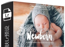 新生儿牛奶皮肤Lightroom预设 30 Newborn Lightroom Presets