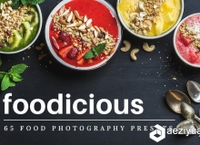 lightroom预设 Foodicious 美食专用 静物调色 日系后期 小清新