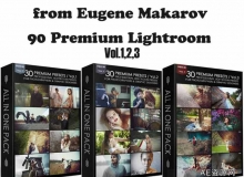 尤金·马卡罗夫-90Lightroom预设 90 Premium Lightroom Presets