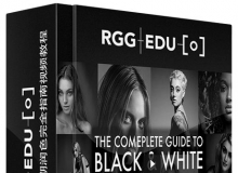 黑白肖像摄影与后期润色精修完全指南视频教程Rggedu The Complete Guide To Black ...