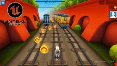 UE5虚幻引擎铁路跑酷游戏完整制作流程视频教程 Unreal Engine 5 For Absolute Beginners Build Subway Surfers