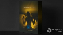 俄罗斯INS博主Polina Washington迷幻光影人像色彩校正LR预设 PW CREATIVE PACK