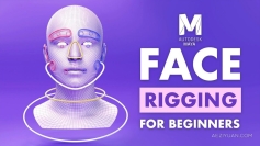 Maya面部绑定装配基础核心技术视频教程 FlippedNormals – Face Rigging For Beginner