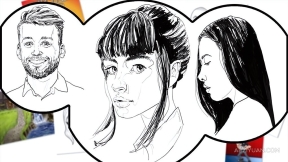 四步法参考图快速人物面部数字绘画视频教程 How to Draw: Beginner's Guide to Drawing Faces & Portraits