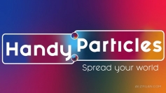 自定义粒子元素特效动画生成器AE脚本 Handy Particles v1.0.9 +使用教程