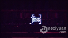 毛刺RGB分割故障特效LOGO标志视频片头制作 AE模板 AE工程文件 Logo Glitch Opener