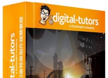 PS概念环境日光日落特效制作视频教程Digital-Tutors Creating a Sunset Environmen...