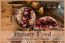 8个美食摄影后期调色Lightroom预设 8 Yummy Food Lightroom Presets