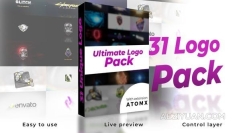 31种终极徽标Logo标志展示片头动画AE脚本 Ultimate Logo Reveal Pack