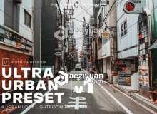 城市建筑街道工业风风景人像LR预设Ultra Urban Lightroom Preset