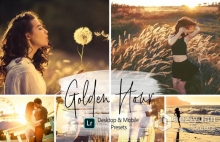 11个黄金时段日落人像Lightroom预设/APP预设 11 Golden Hour Lightroom Presets