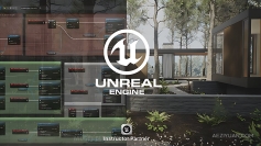 UE5虚幻引擎室内设计Archviz交互式蓝图视频教程 Unreal Engine 5 Interactive Bluepri