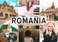 罗马尼亚人文旅拍PS/LR预设/APP预设 Romania Lightroom Presets