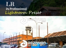 24组专业风景旅行摄影Lr预设 24 Professional Lightroom Presets