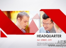 商务类简洁公司宣传片头AE模板Videohive Clean Corporate