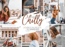 时尚街拍人像LR预设/APP滤镜 Chilly Mobile & Desktop Lightroom Presets