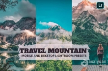 旅拍电影风光调色Lightroom预设 Travel Mountain Lightroom Presets